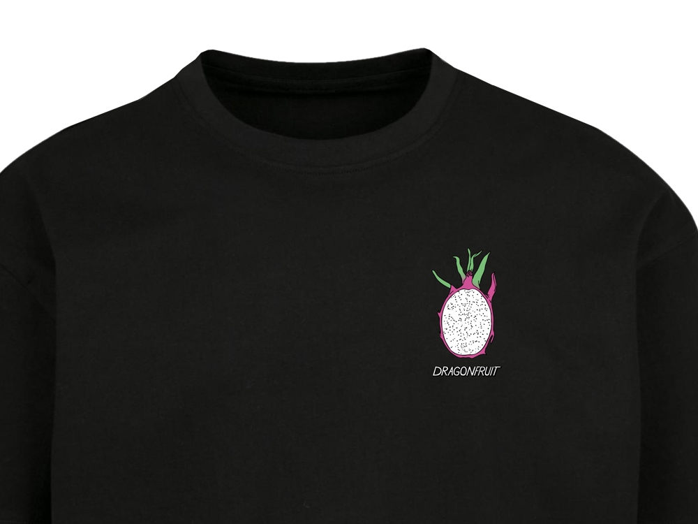 Dragonfruit Logo T-shirt Black